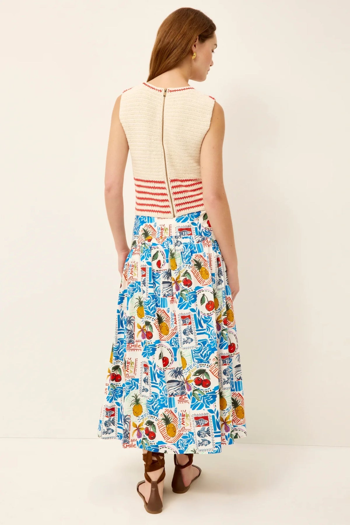 MARIE OLIVER | Vicki Skirt Postcard
