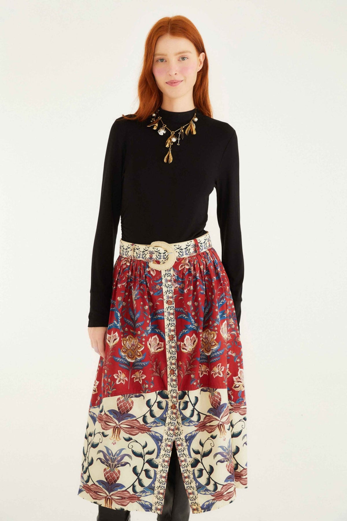 FARM RIO WINTER BREEZE SKIRT