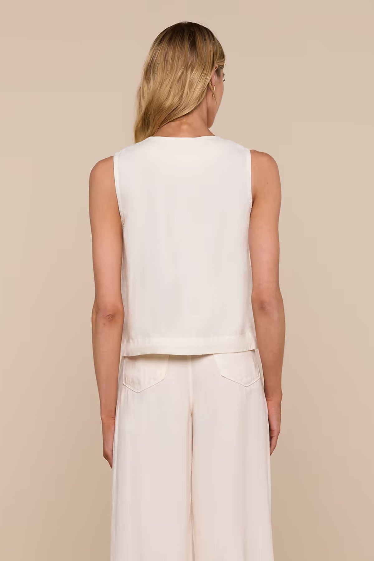 L’AGENCE | Foster Linen Top