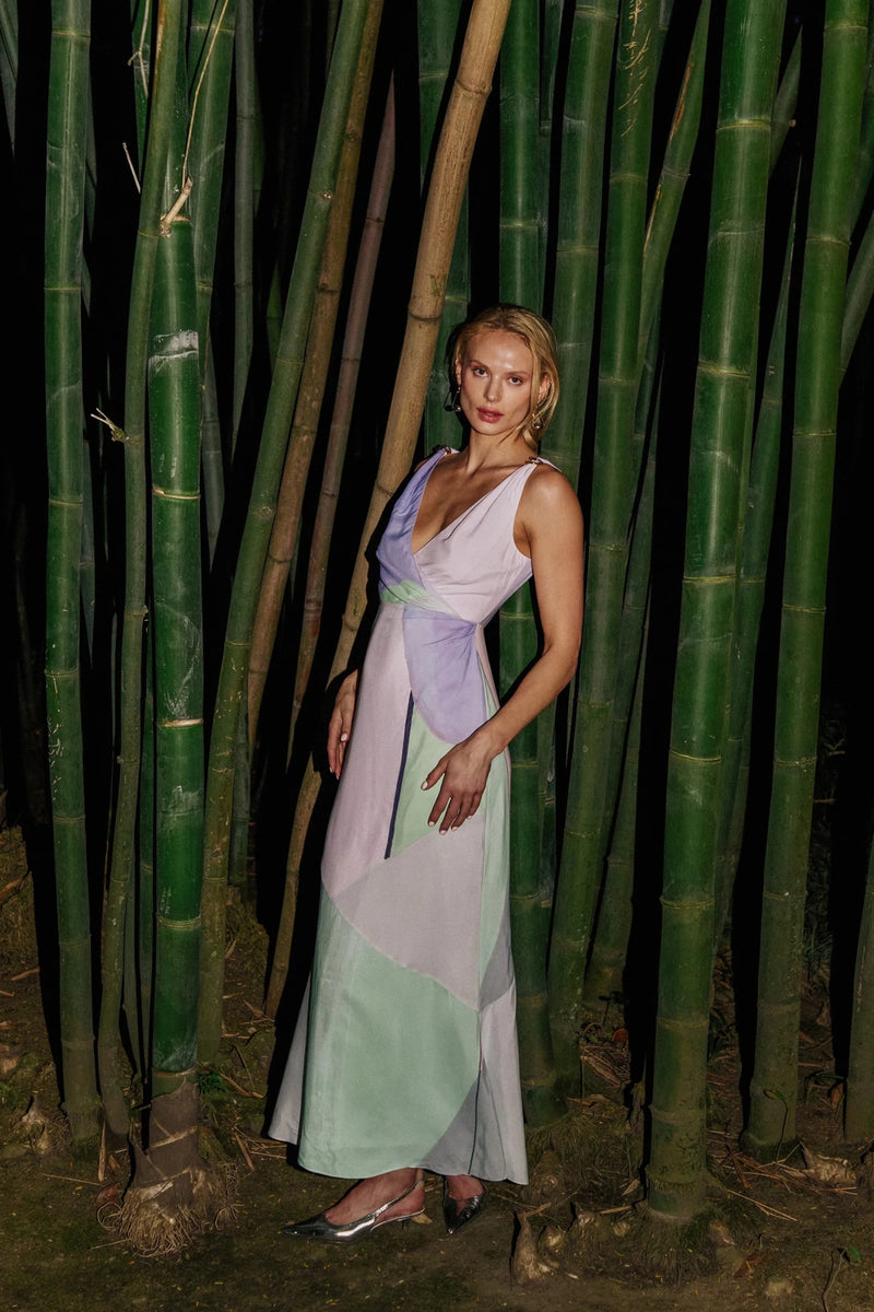 DEREK LAM | GABRIELLE PRINTED DRESS