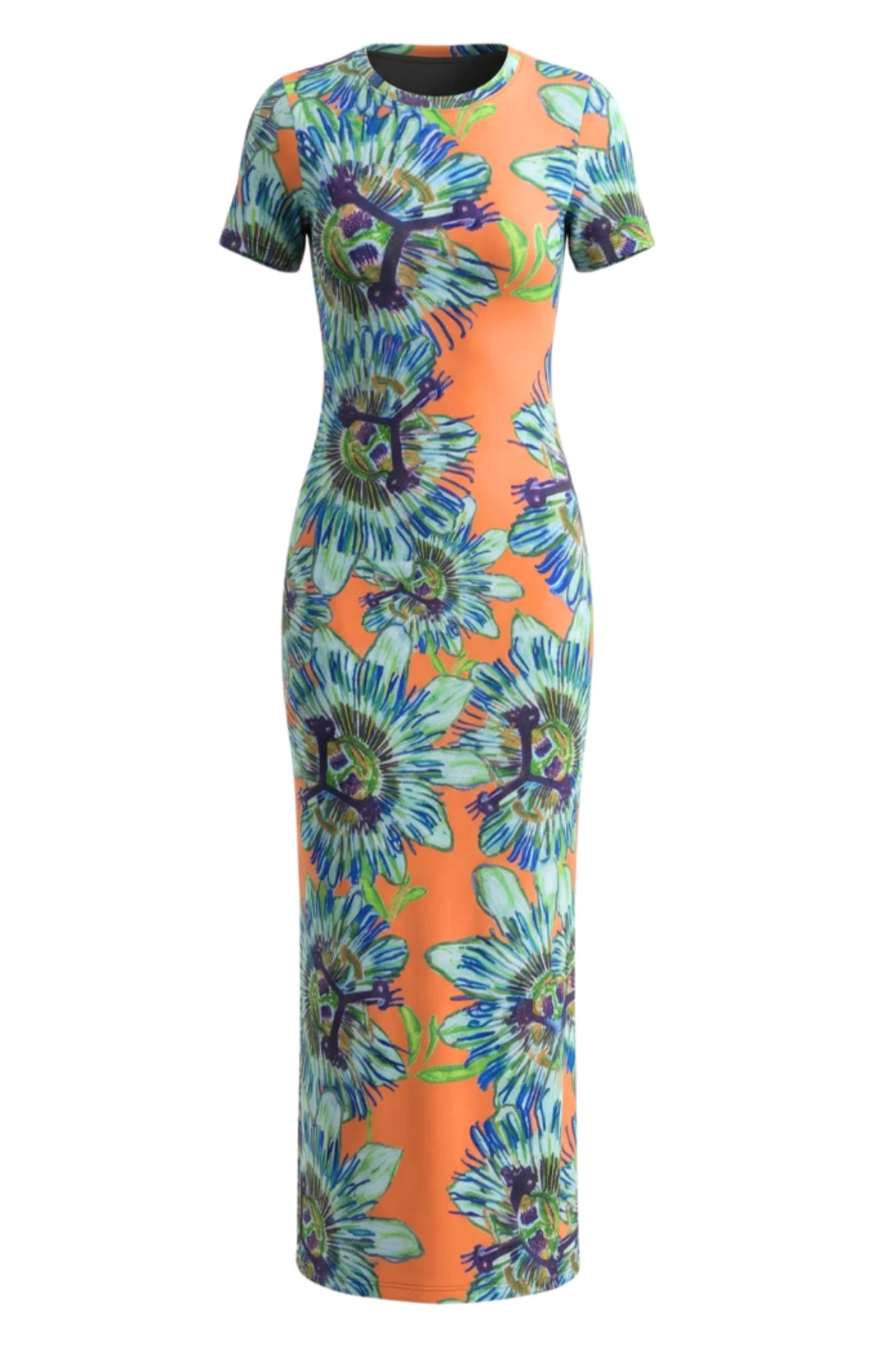 Sandy Dress Orange Passion