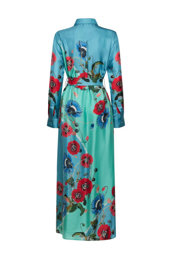 FRANCO FERRARI | Aloe Dress- Blue Poppy
