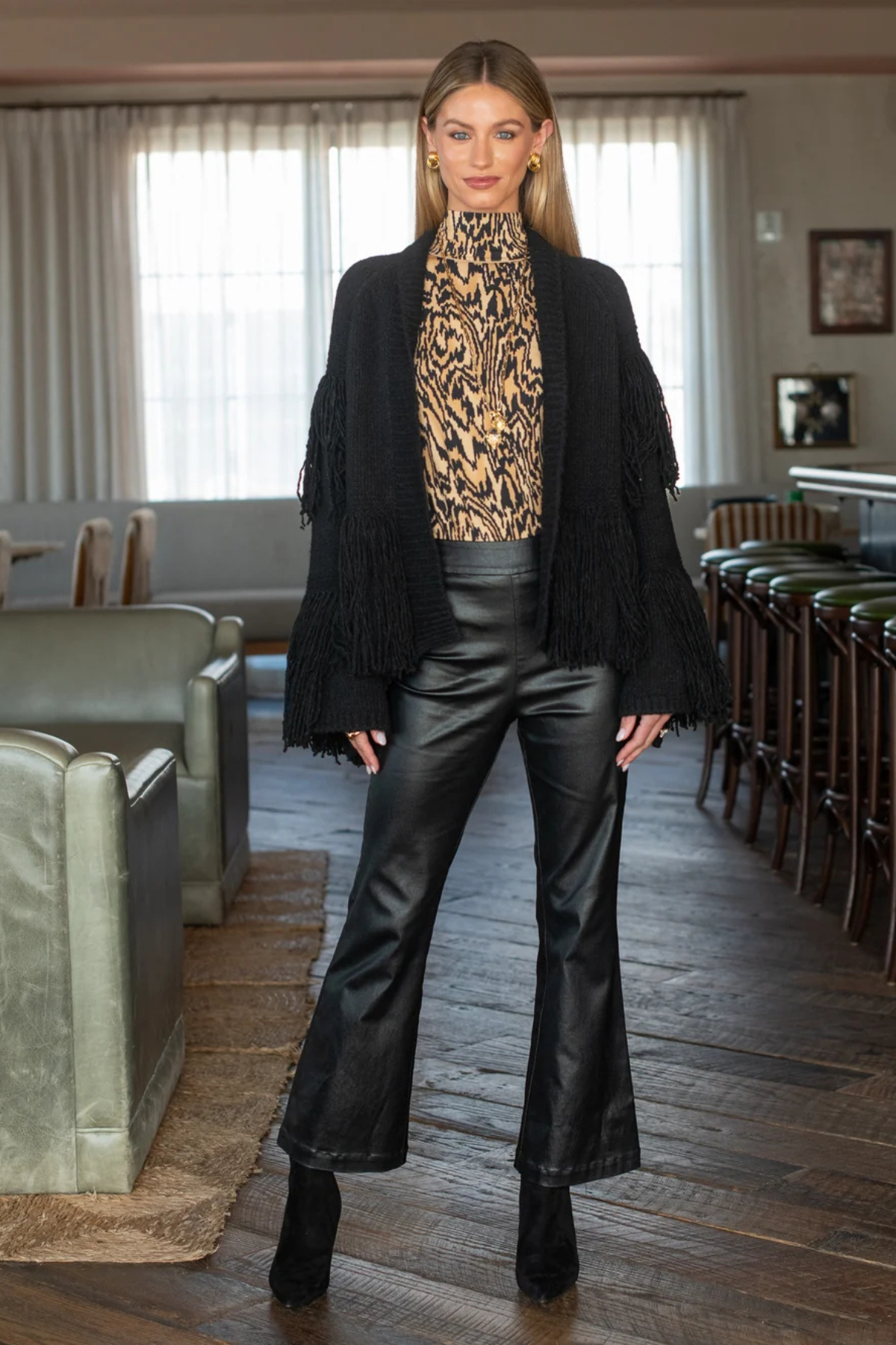 Elizabeth James | Jojo Metallic Pant