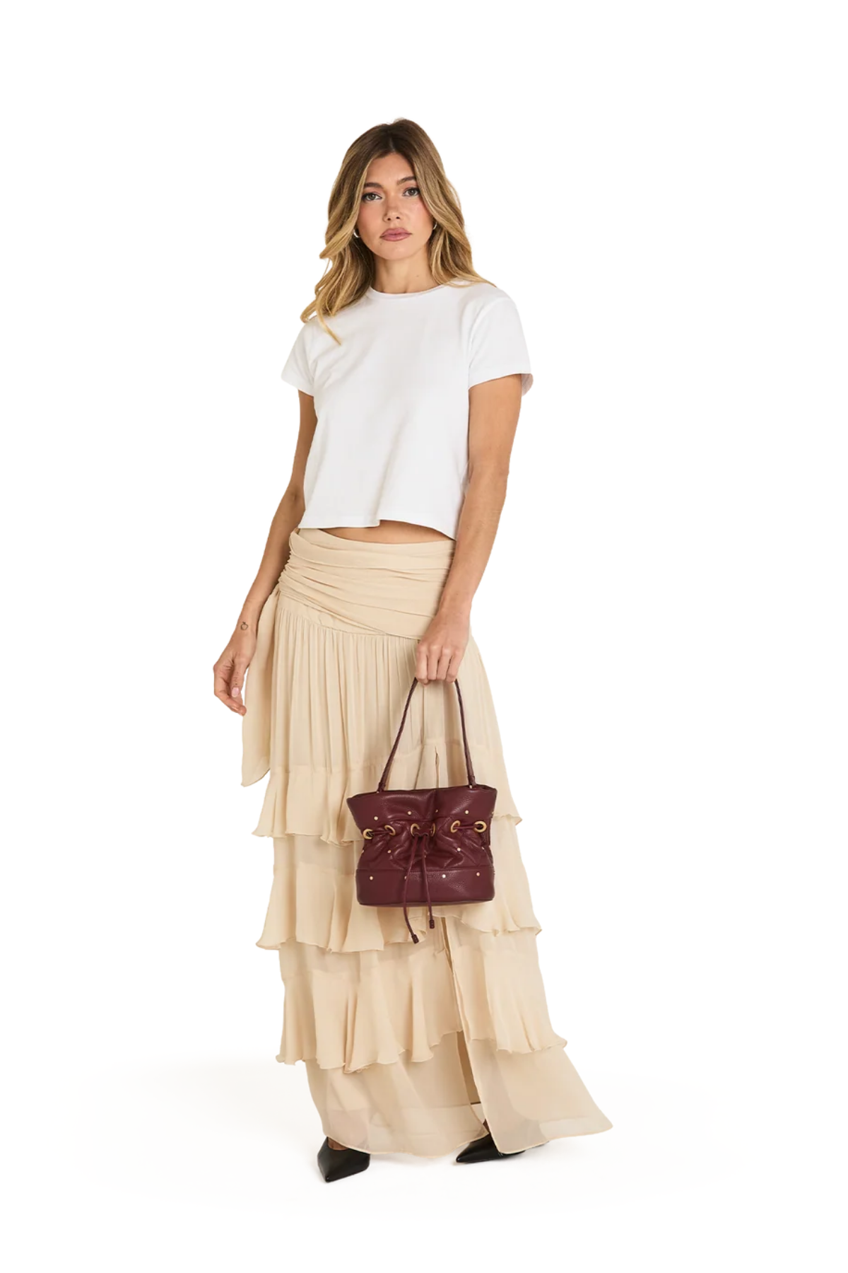 Hammitt | Gianna Sml Quilted Cherrywood