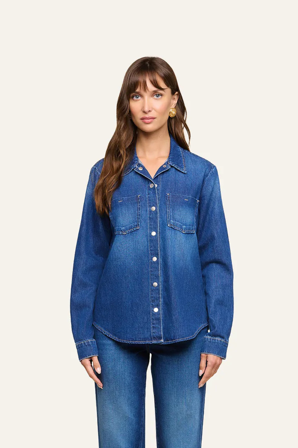 L'AGENCE | Isla Denim Shirt