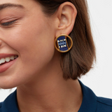 Brackish | Sedona Circle Earring