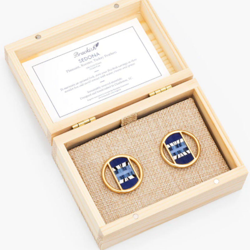 Brackish | Sedona Circle Earring