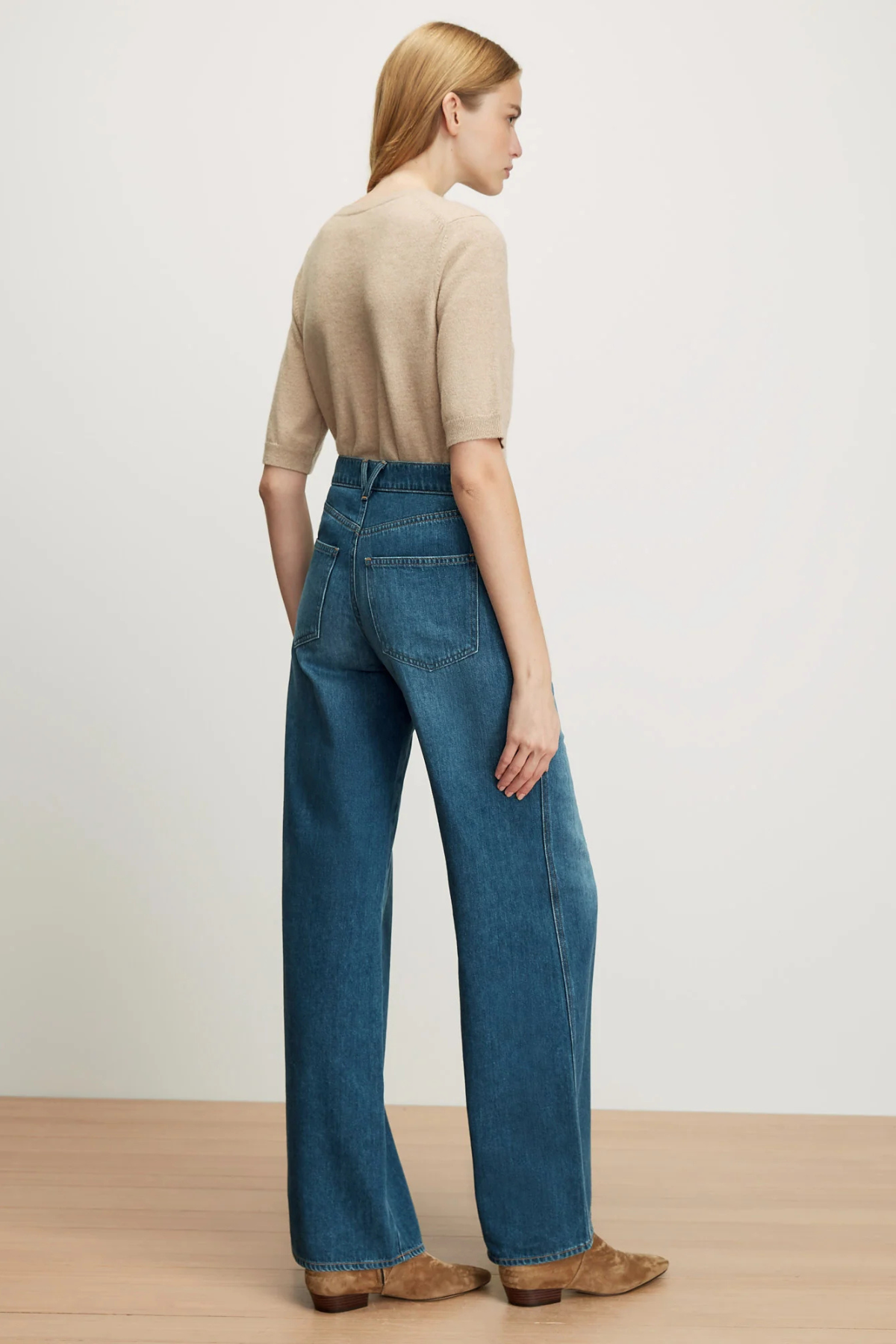 Veronica Beard |Kasey Mid Rise Wide Leg