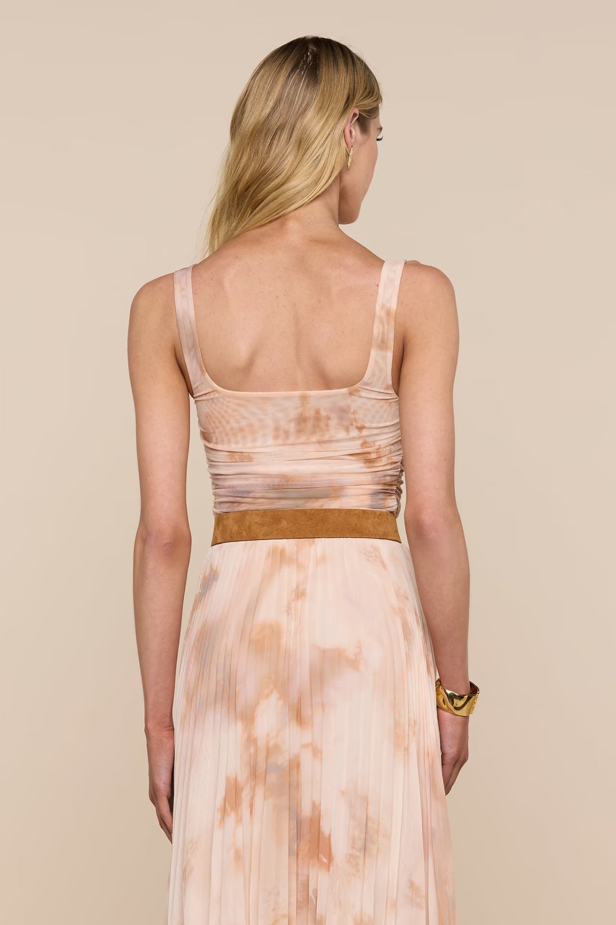 L’AGENCE | Rasha Shirred Tank