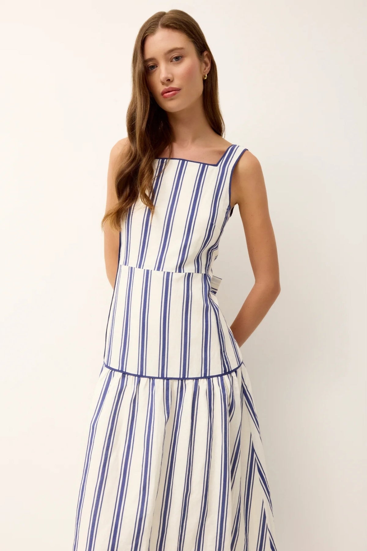 MARIE OLIVER | JADA DRESS - SAILOR STRIPE