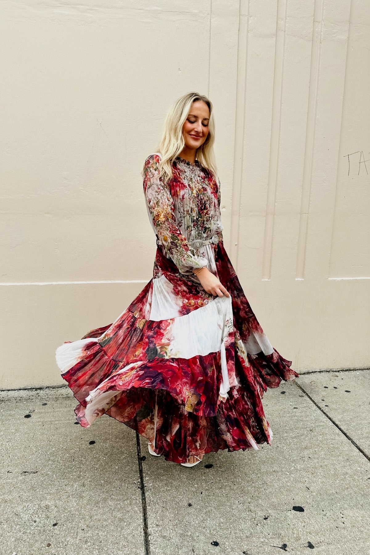 FSP | Scarlet Bloom Shirtdress