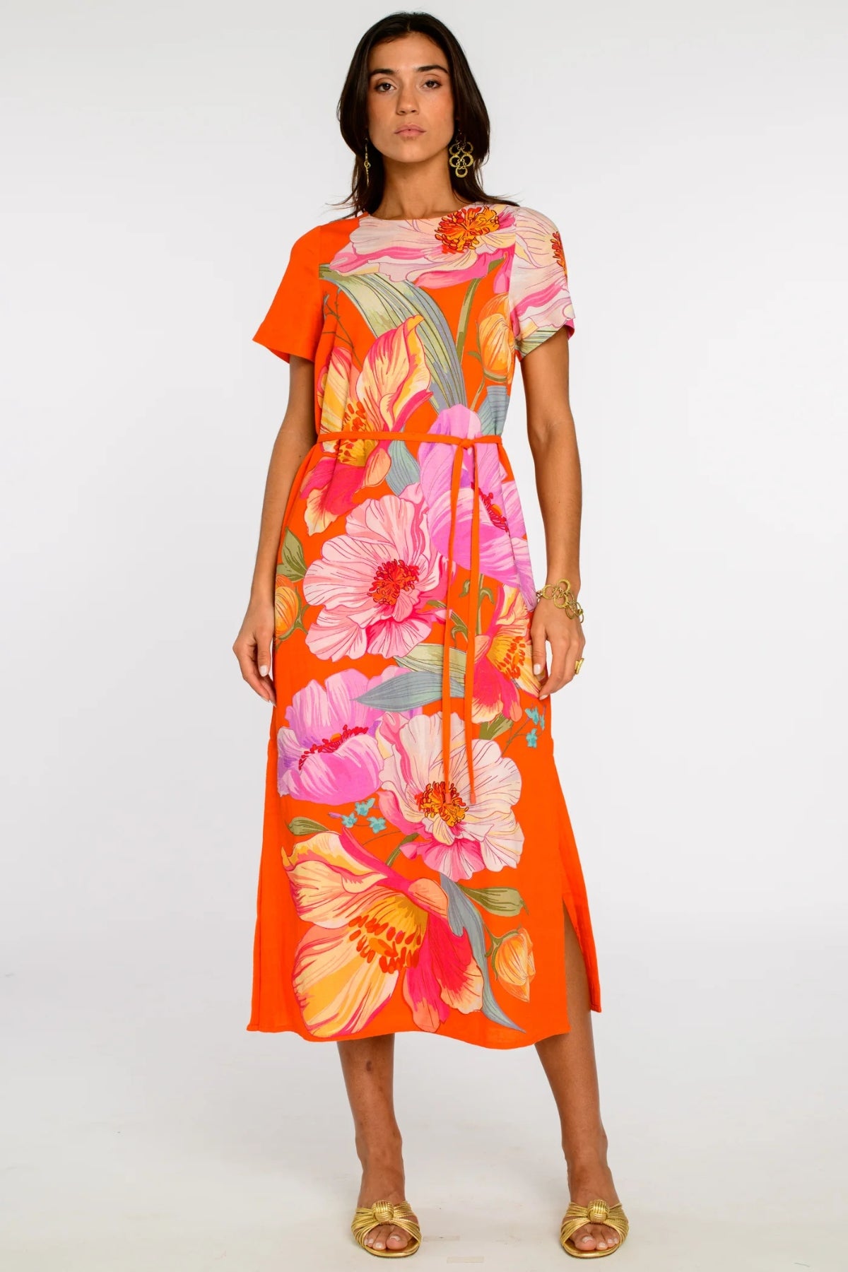 Elizabeth James the Label | Tess Sunset Midi Dress