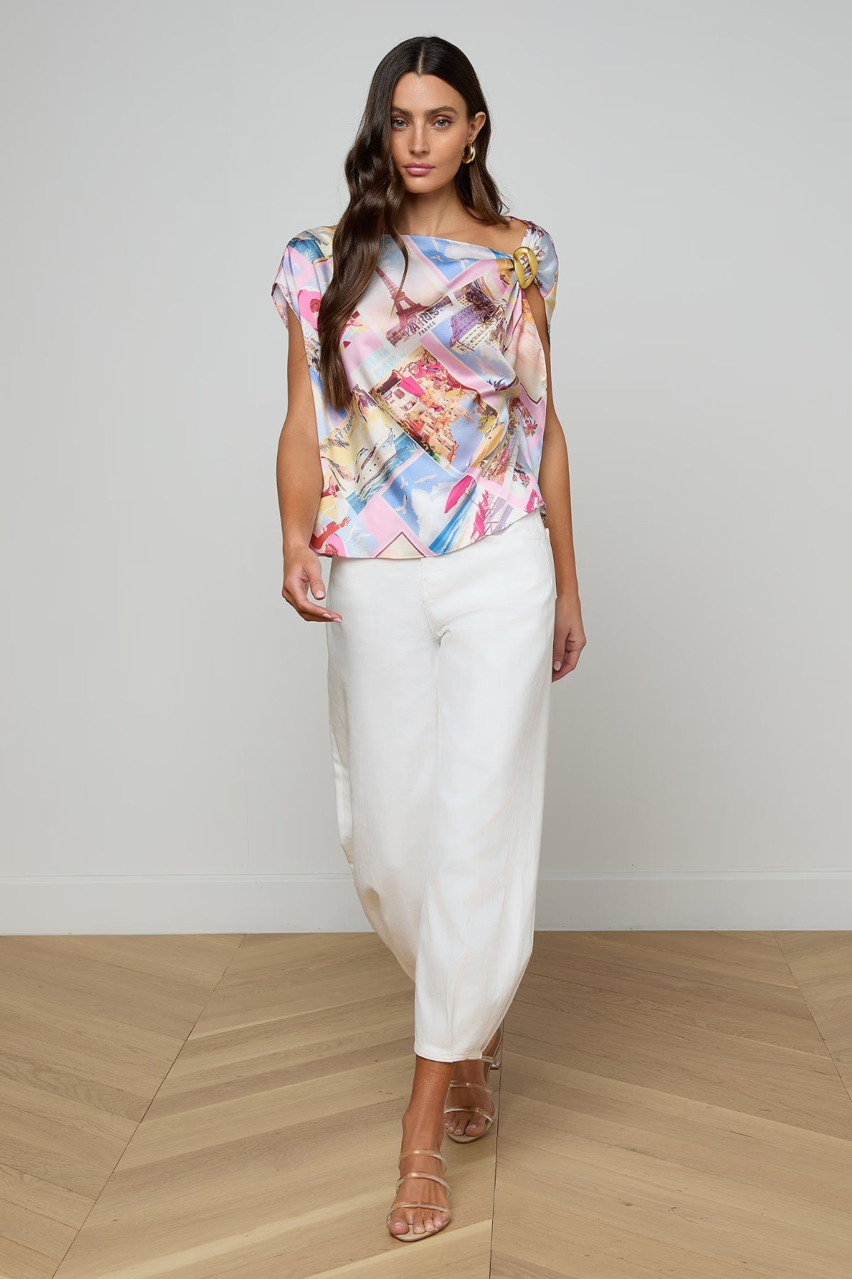 L'AGENCE | DRISELLE SCARF TOP