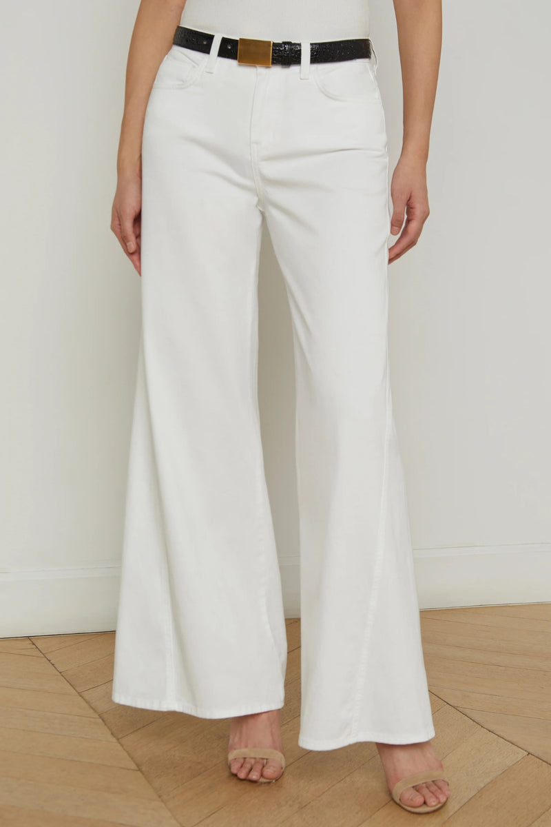 L'AGENCE | BEAU HIGH RISE T-SEAM WIDE LEG