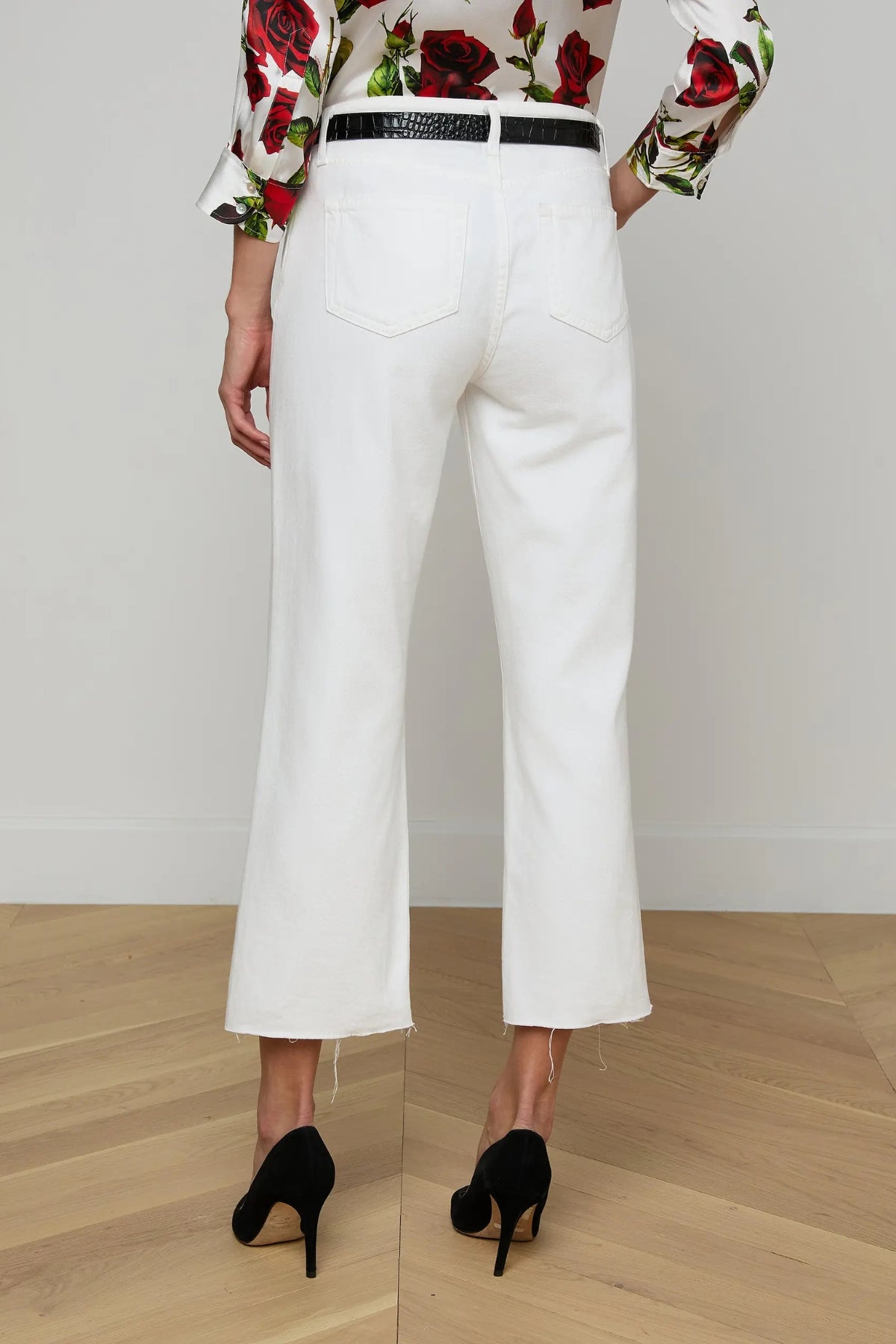 L'AGENCE | WANDA CROP BLANC