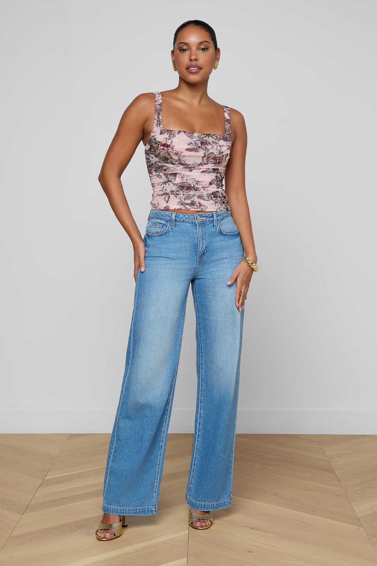 L'AGENCE | RASHA SHIRRED TANK