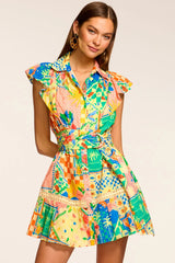RAMY BROOK | MARCELINE DRESS-GARDEN