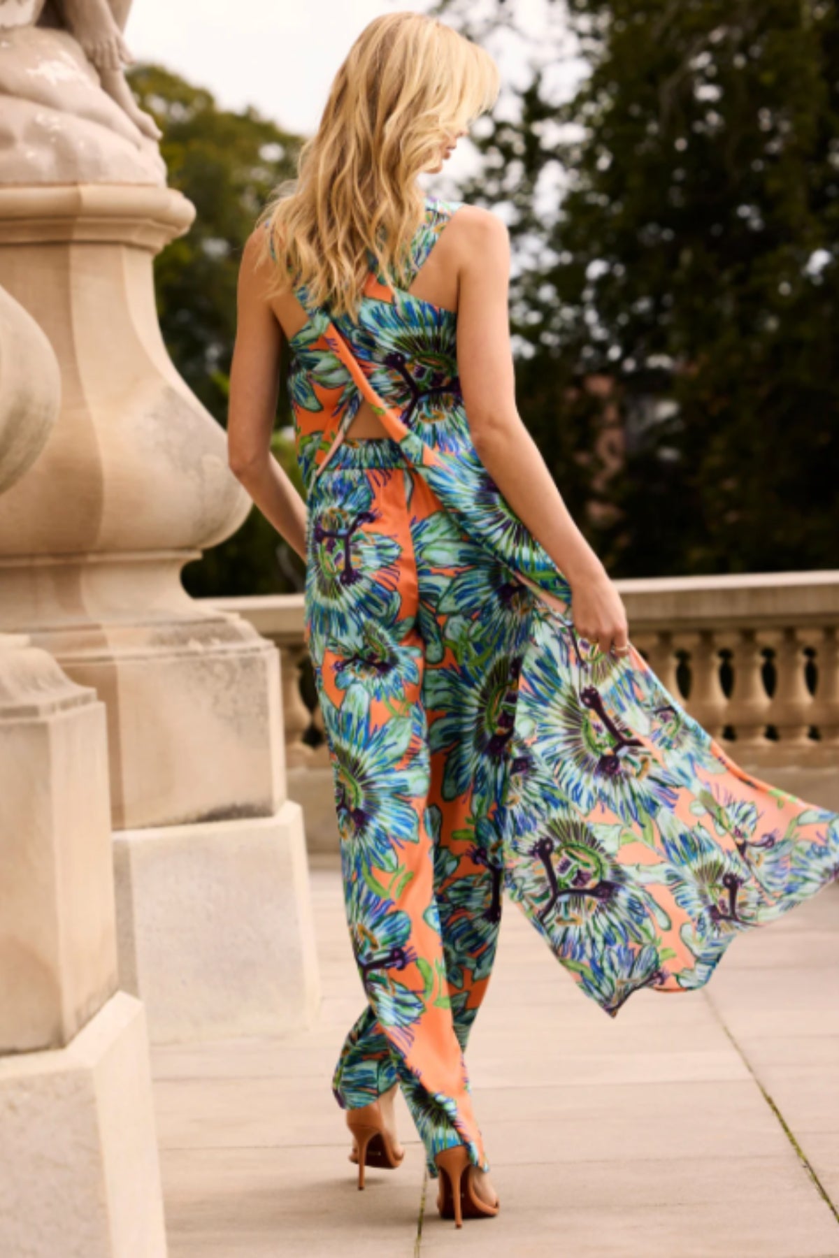 Robin Reversible Top Orange Passion