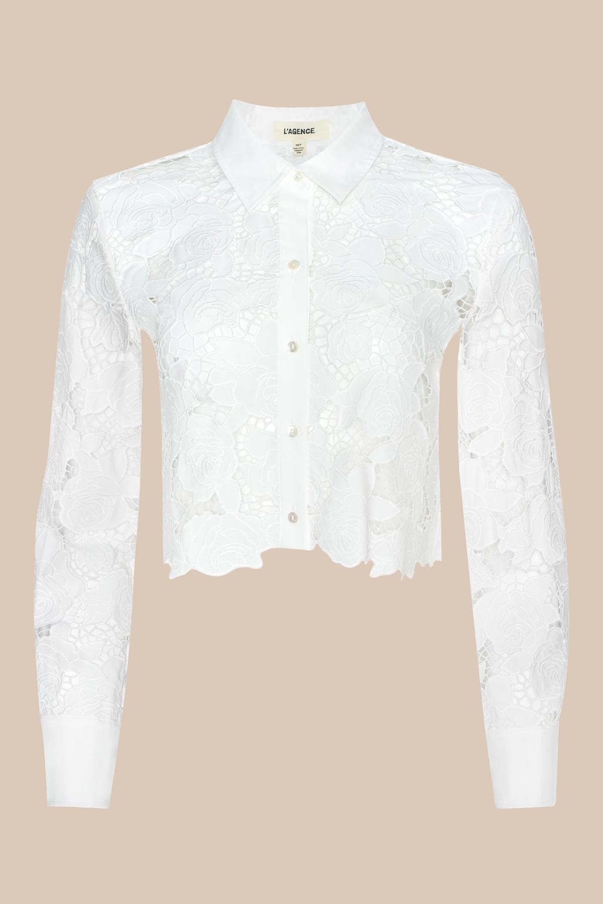 L'AGENCE | Seychelle Cropped Blouse
