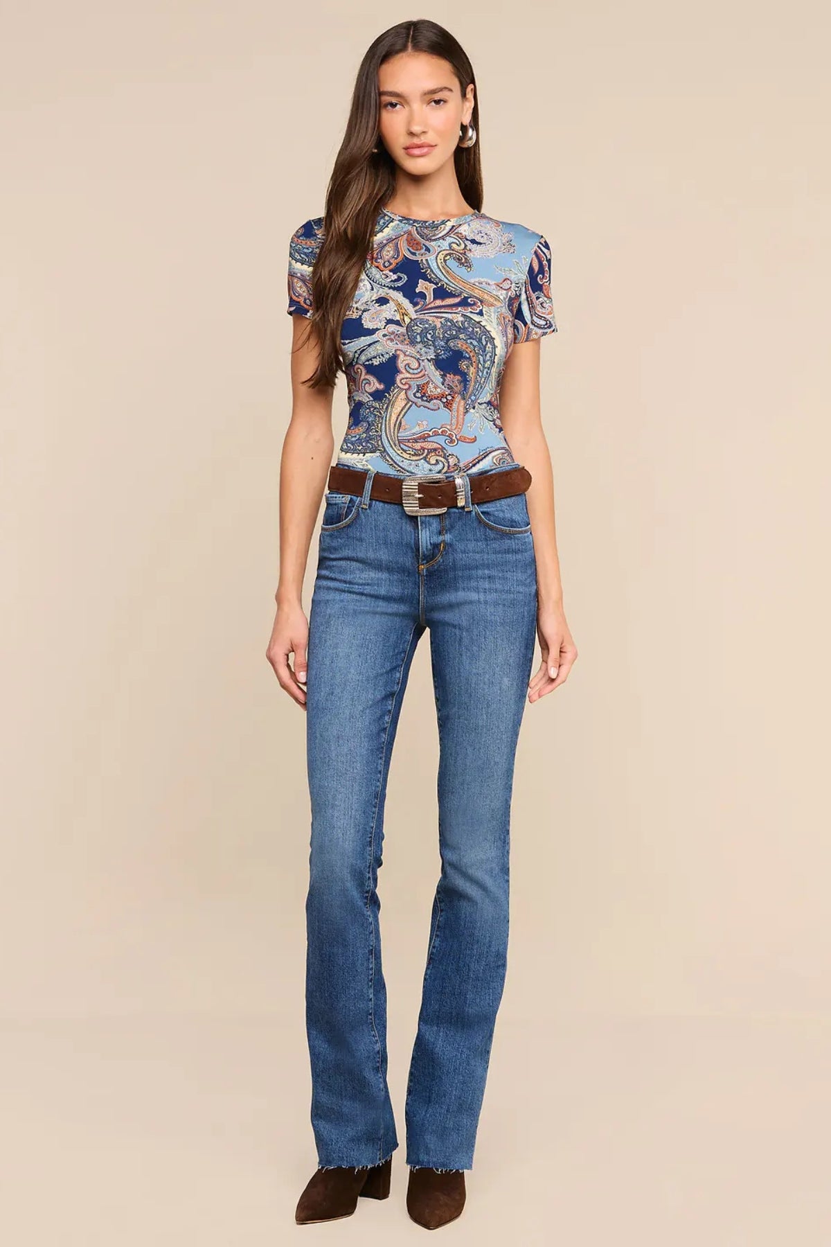 L'agence | Ressi Crew Midnight Paisley