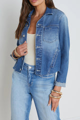 JANELLE JACKET- GARDENIA