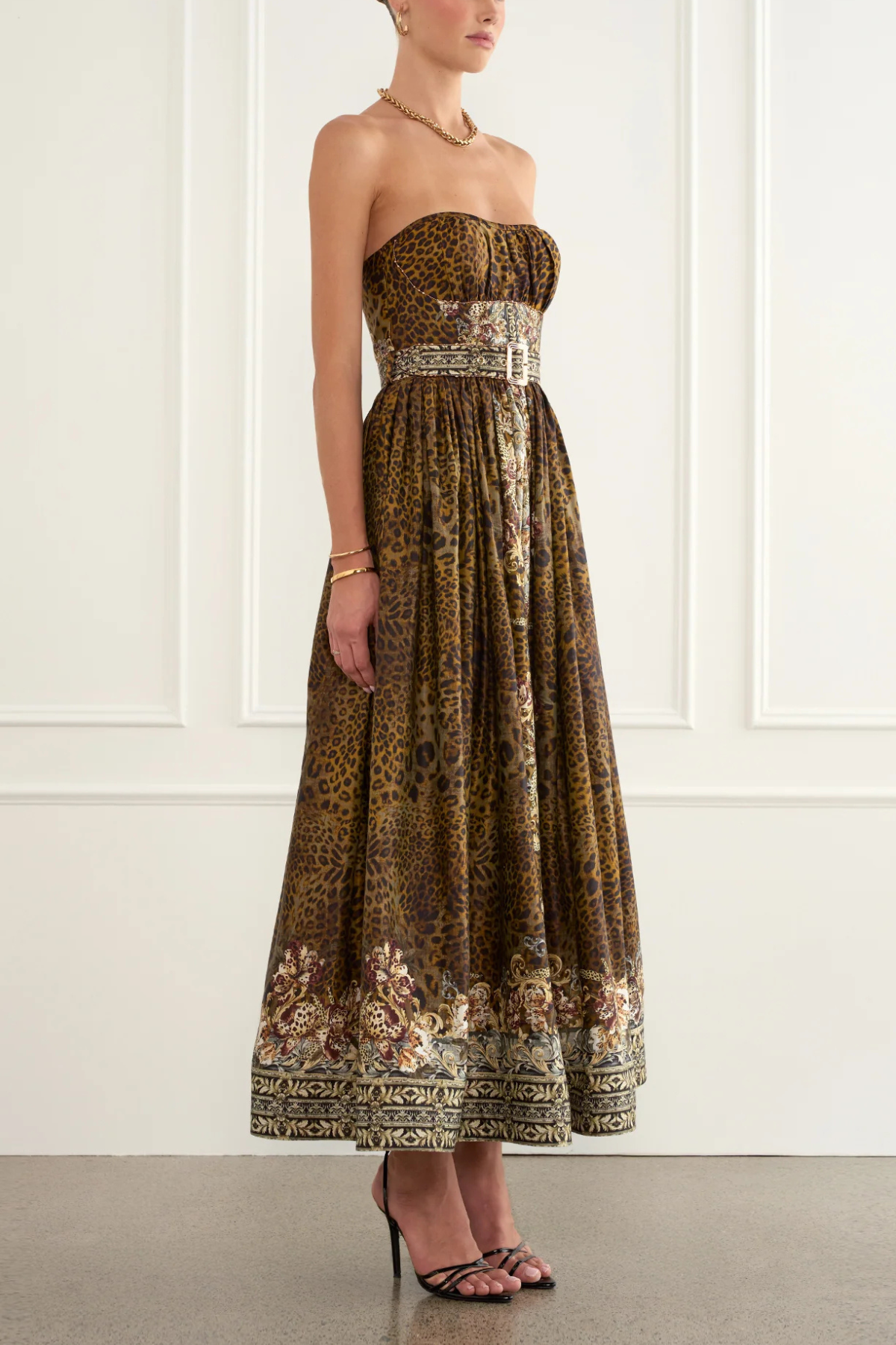 Aqua Blue | Jean Maxi Dress