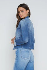 JANELLE JACKET- GARDENIA