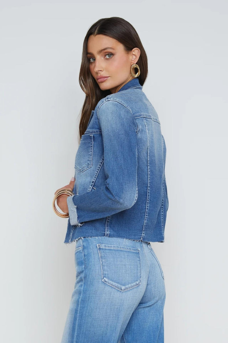 JANELLE JACKET- GARDENIA