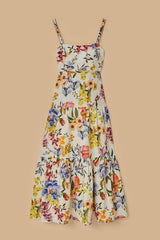 FARM RIO | GREEK GARDEN  MAXI DRESS