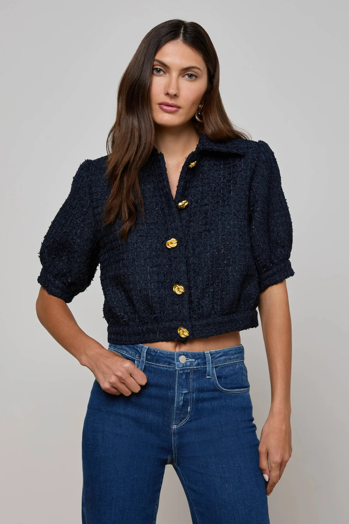 L’AGENCE | COVE JACKET- MIDNIGHT