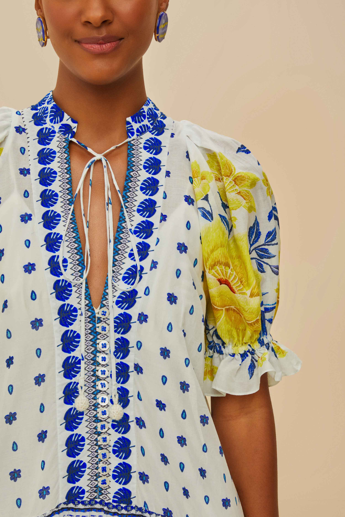 FARM RIO | ZULI MIDI DRESS
