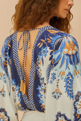 FARM RIO | ANA TAPESTRY BODYSUIT
