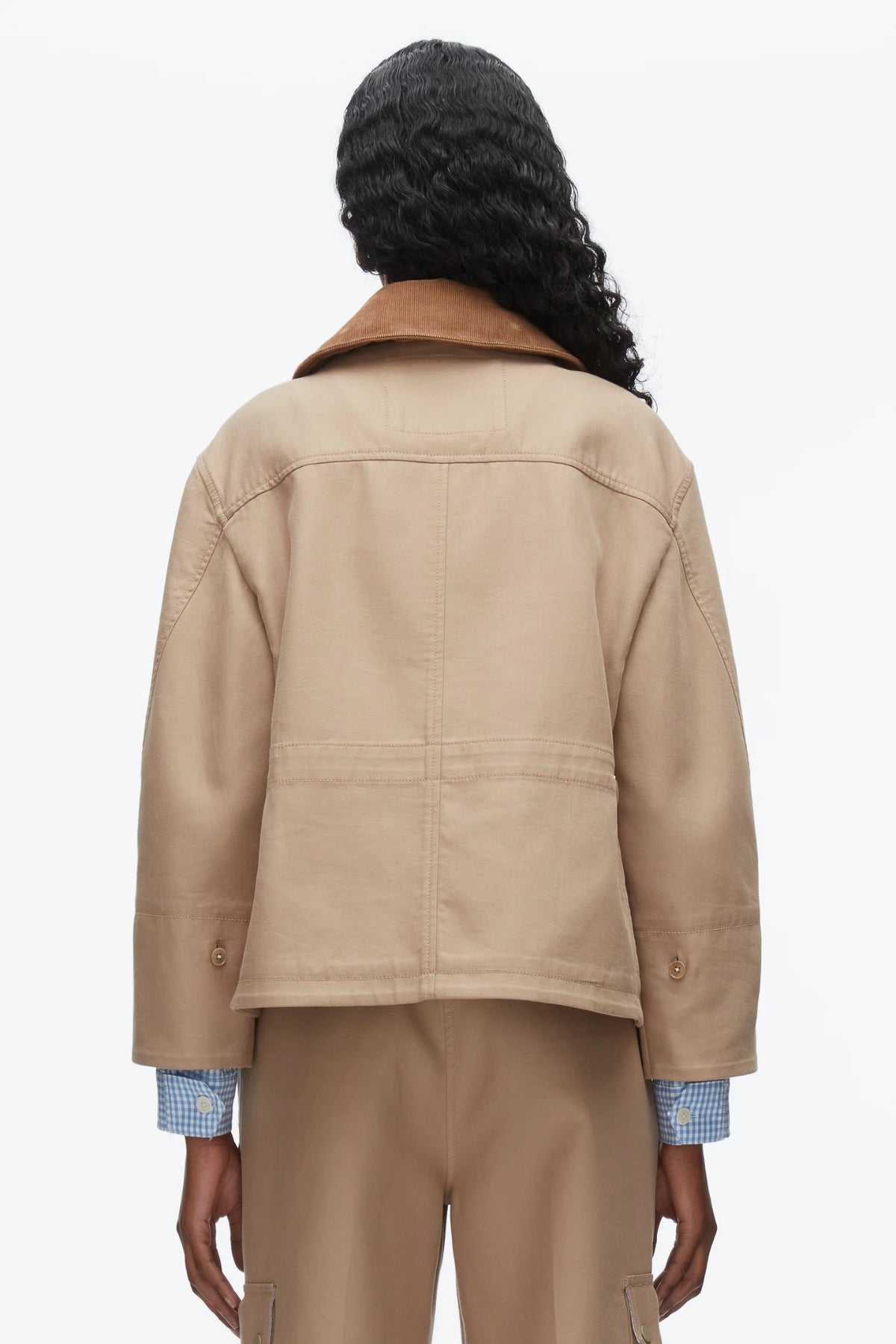 PHILLIP LIM | FLOUNCE COMBO JACKET