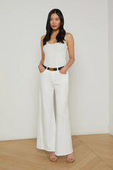 L'AGENCE | BEAU HIGH RISE T-SEAM WIDE LEG