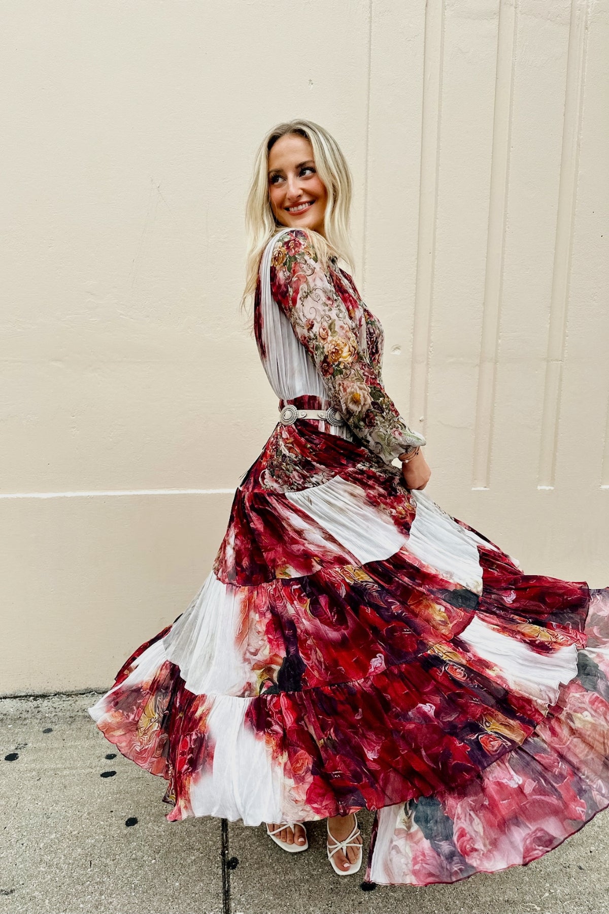 FSP | Scarlet Bloom Shirtdress