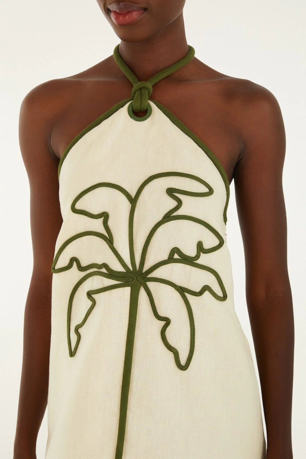 FARM RIO | SAND COCONUT MINI DRESS