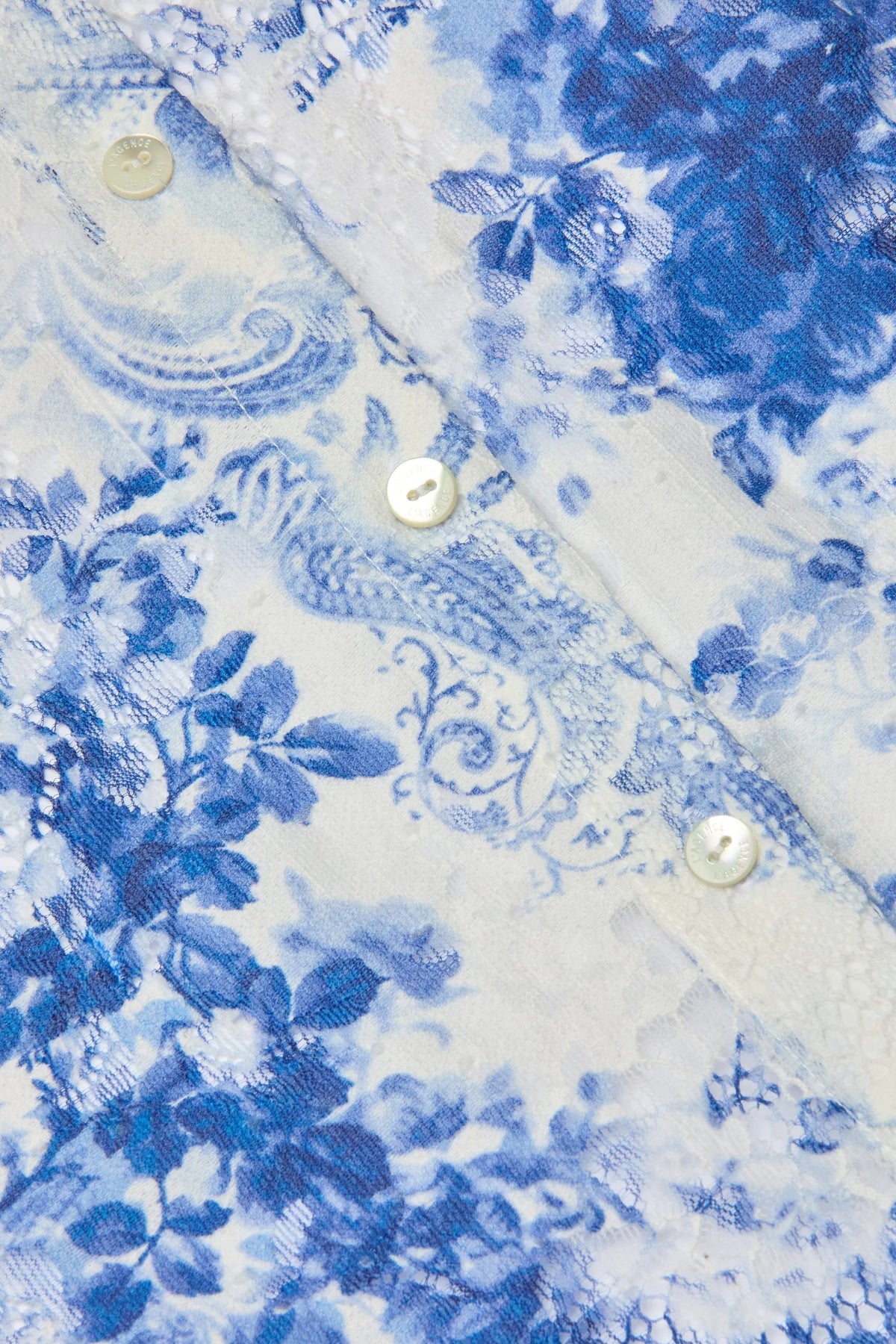 L'AGENCE | MAIA LACE BLOUSE