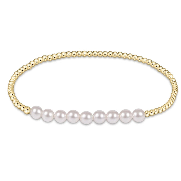 Classic Beaded Bliss 2.5mm bead 5mm- pearl