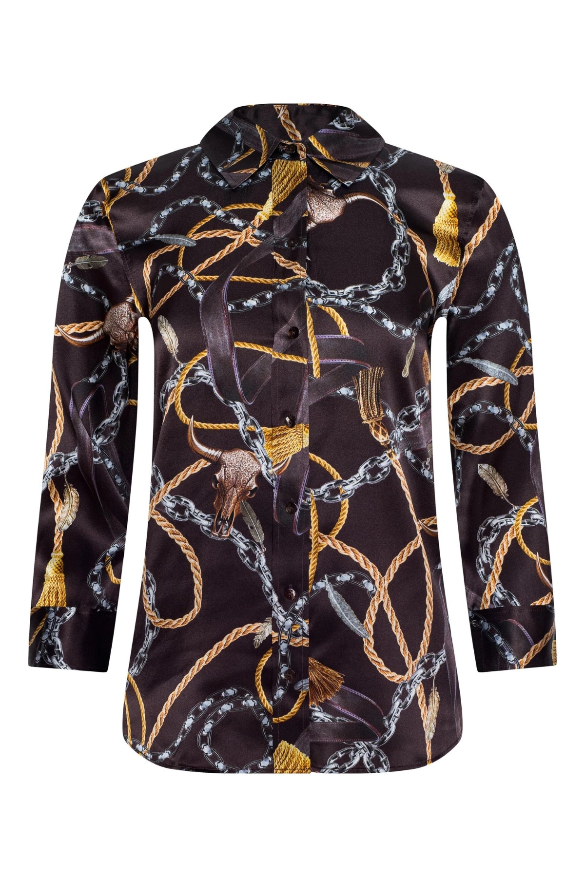 L'AGENCE | DANI BLOUSE - MULTI WESTERN