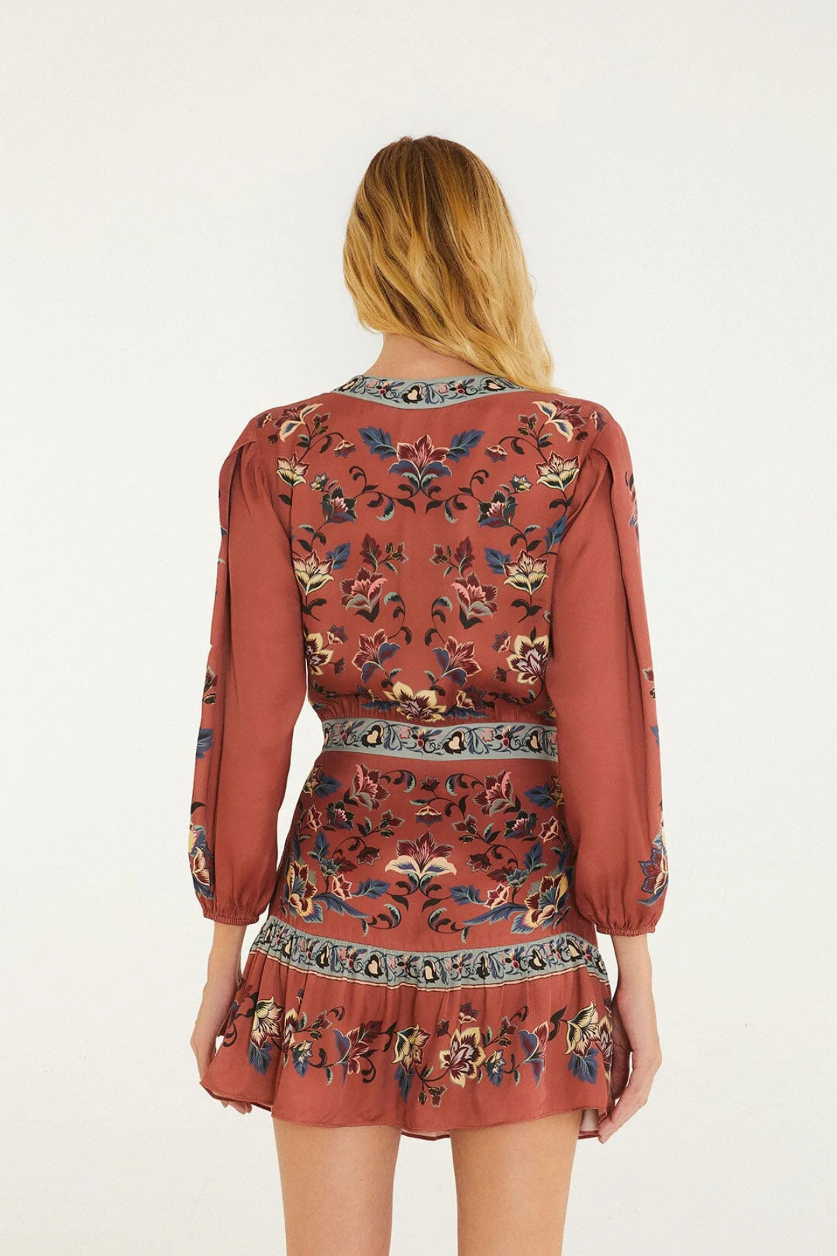 FARM RIO | Floral Blush Wrap Mini