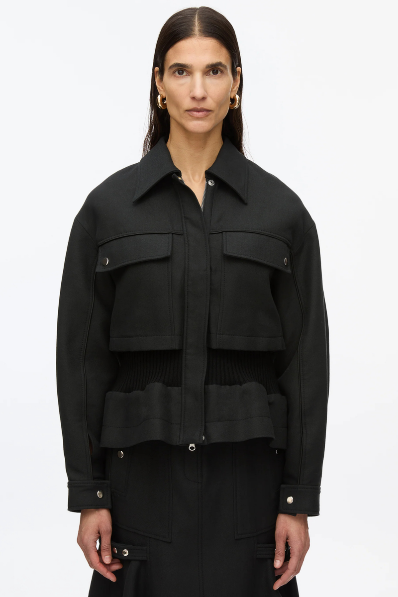 Utility Ribbed Jacket