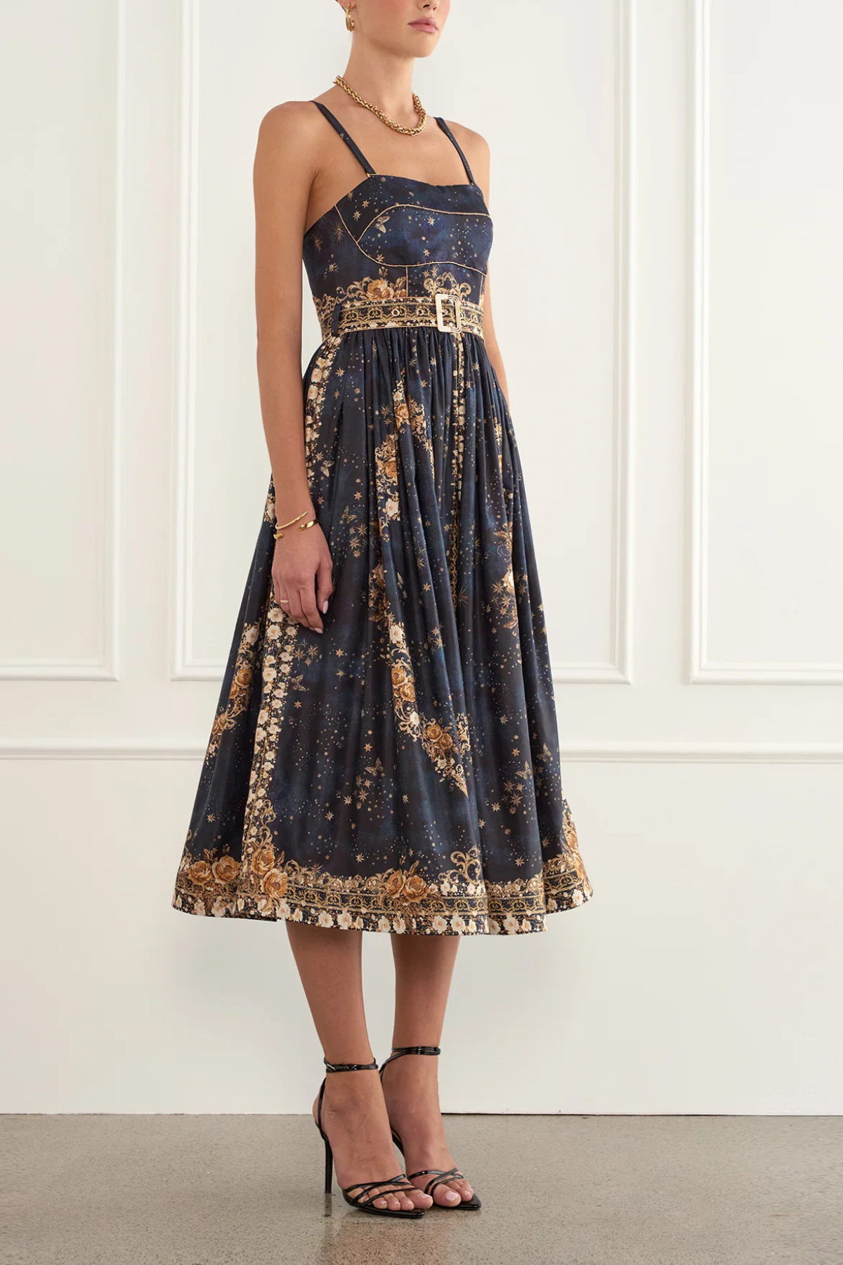 Aqua Blue | Rowan Midi Dress