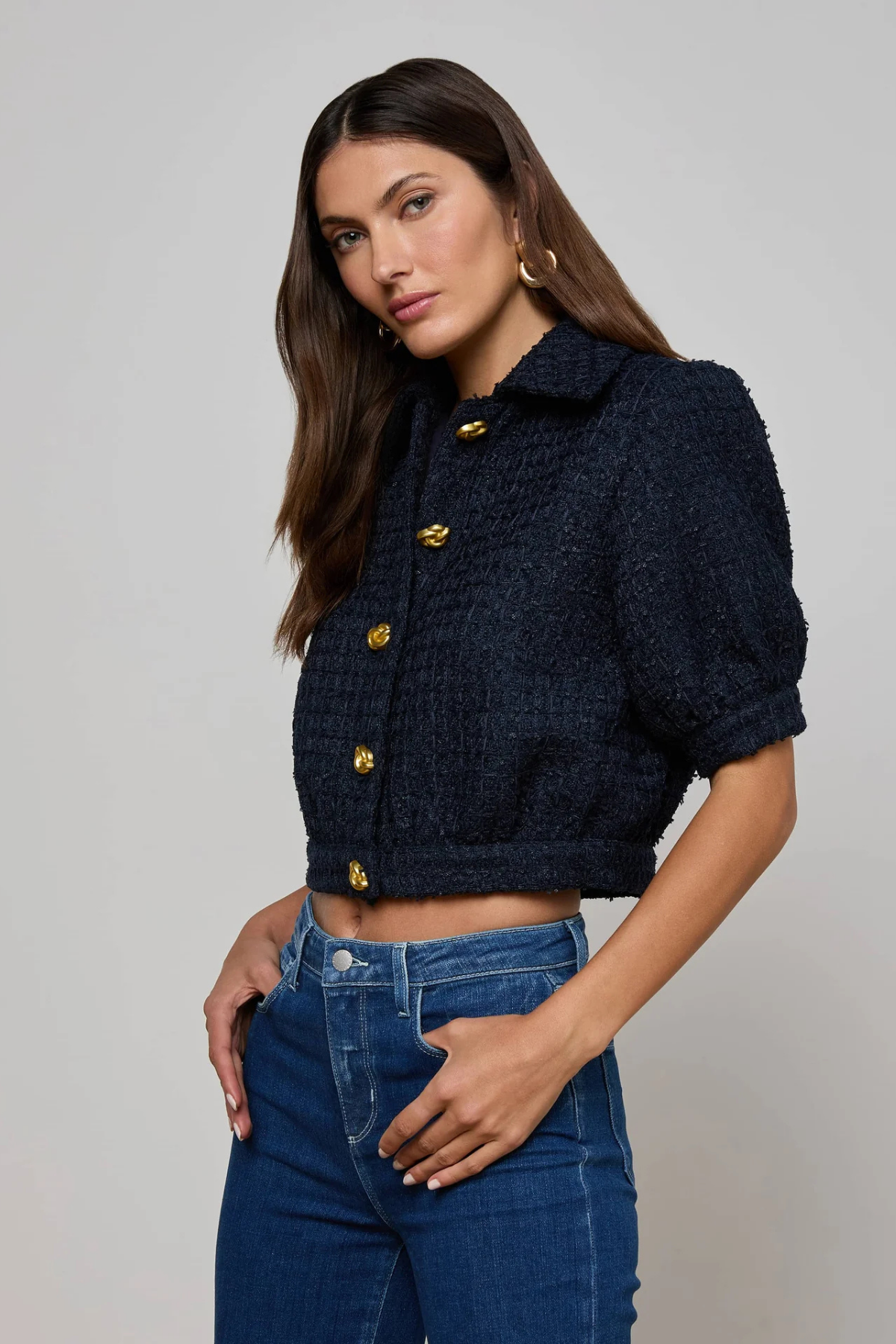 L’AGENCE | COVE JACKET- MIDNIGHT