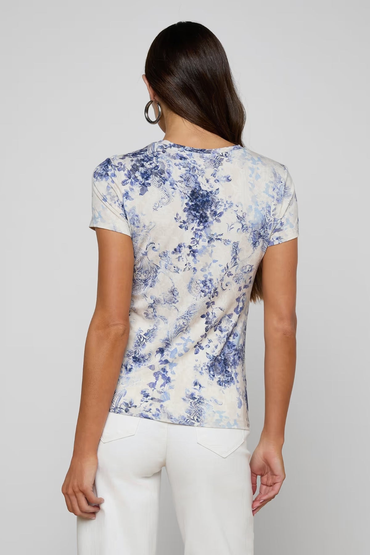L'AGENCE | RESSI CREW - LACE PRINT