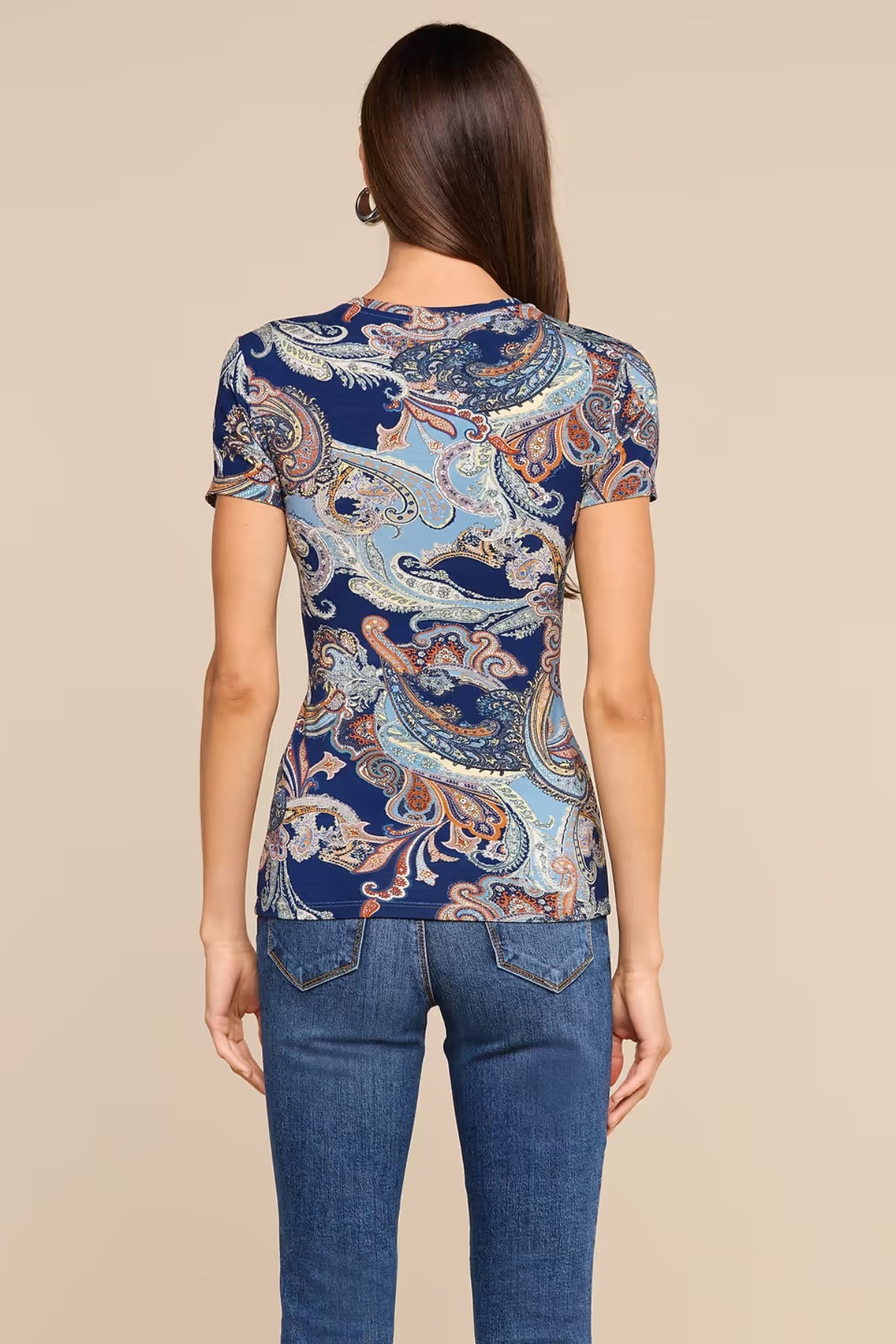 L'agence | Ressi Crew Midnight Paisley