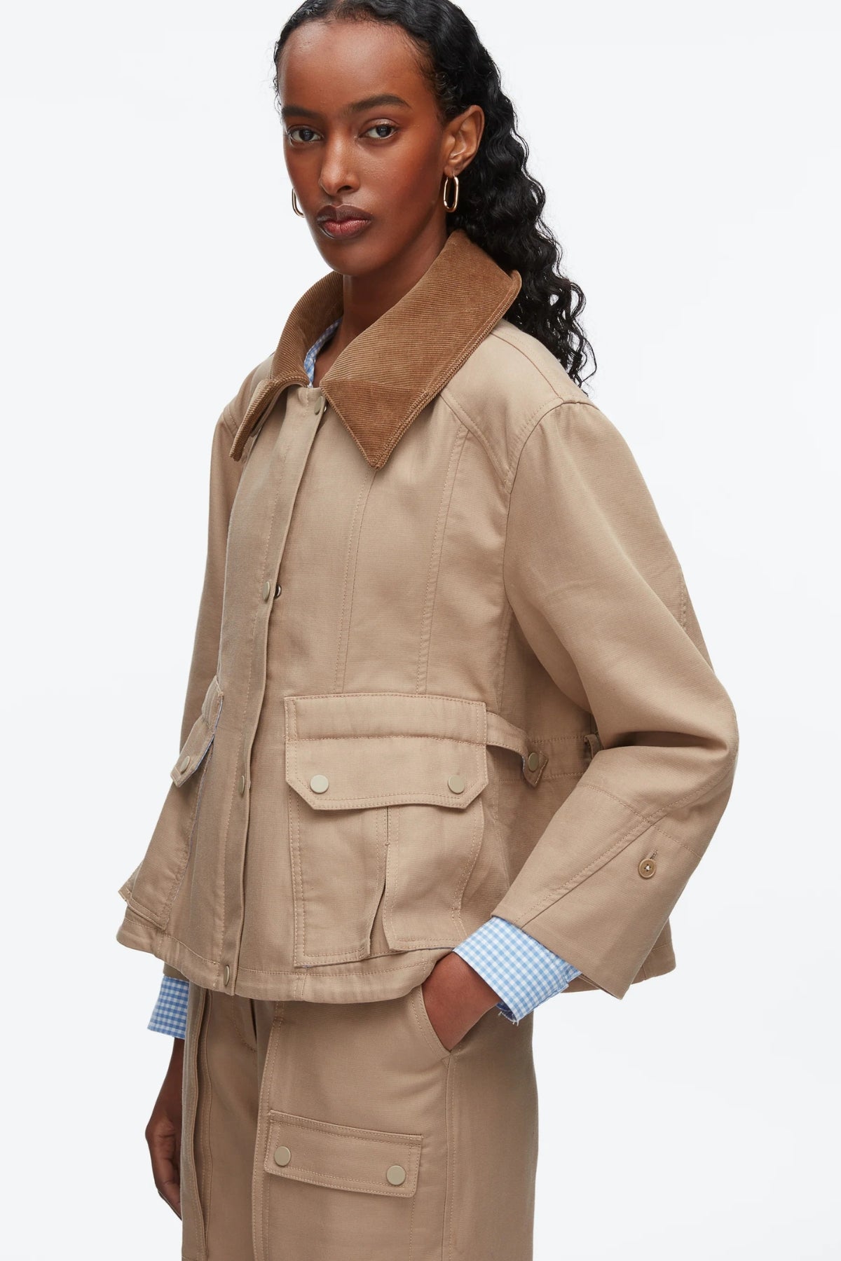 PHILLIP LIM | FLOUNCE COMBO JACKET