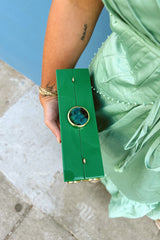 BRACKISH | BASEL PEACOCK CLUTCH