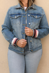 Sarah Jacket - Medium Light Denim