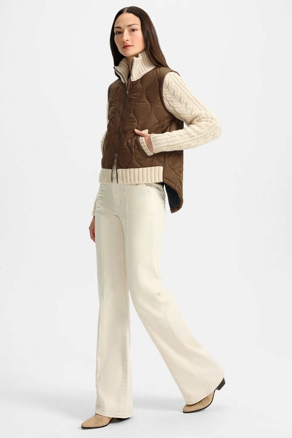 VERONICA BEARD | PATRA MIXED MEDIA JACKET