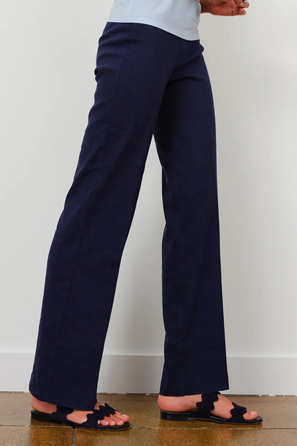 AVENUE MONTAIGNE | Flavia Pant-Navy